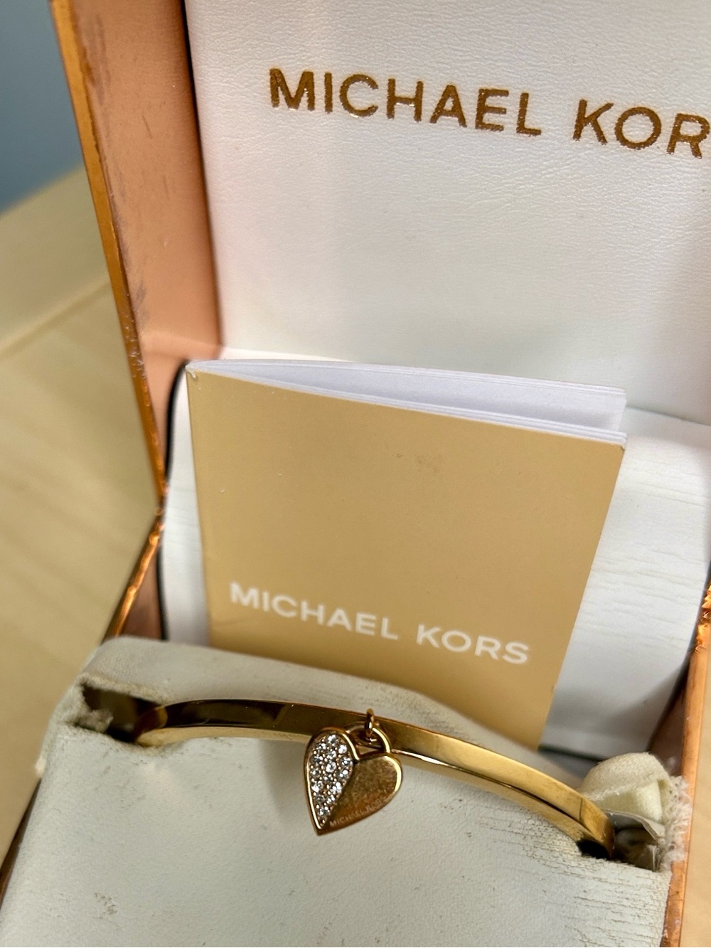 Michael Kors Hinged Bangle Bracelet
